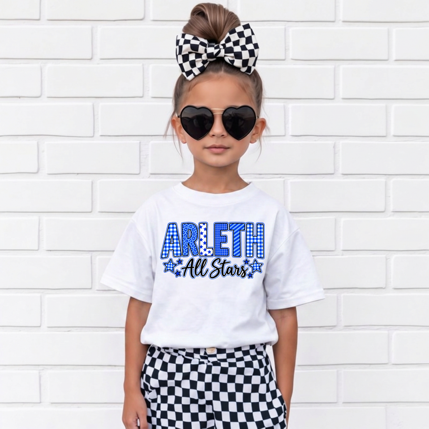 Arleth 001 - ARLETH All Stars (patches design) Tee Shirt, Crew neck Sweatshirt, or Hooded Sweatshirt