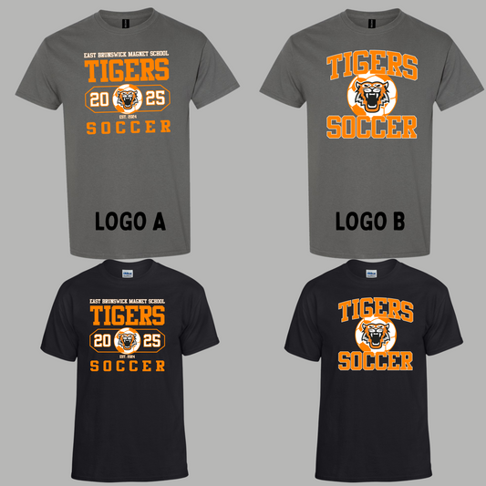 Tigers Soccer 003 - Soft style Unisex Cotton Tee Shirt