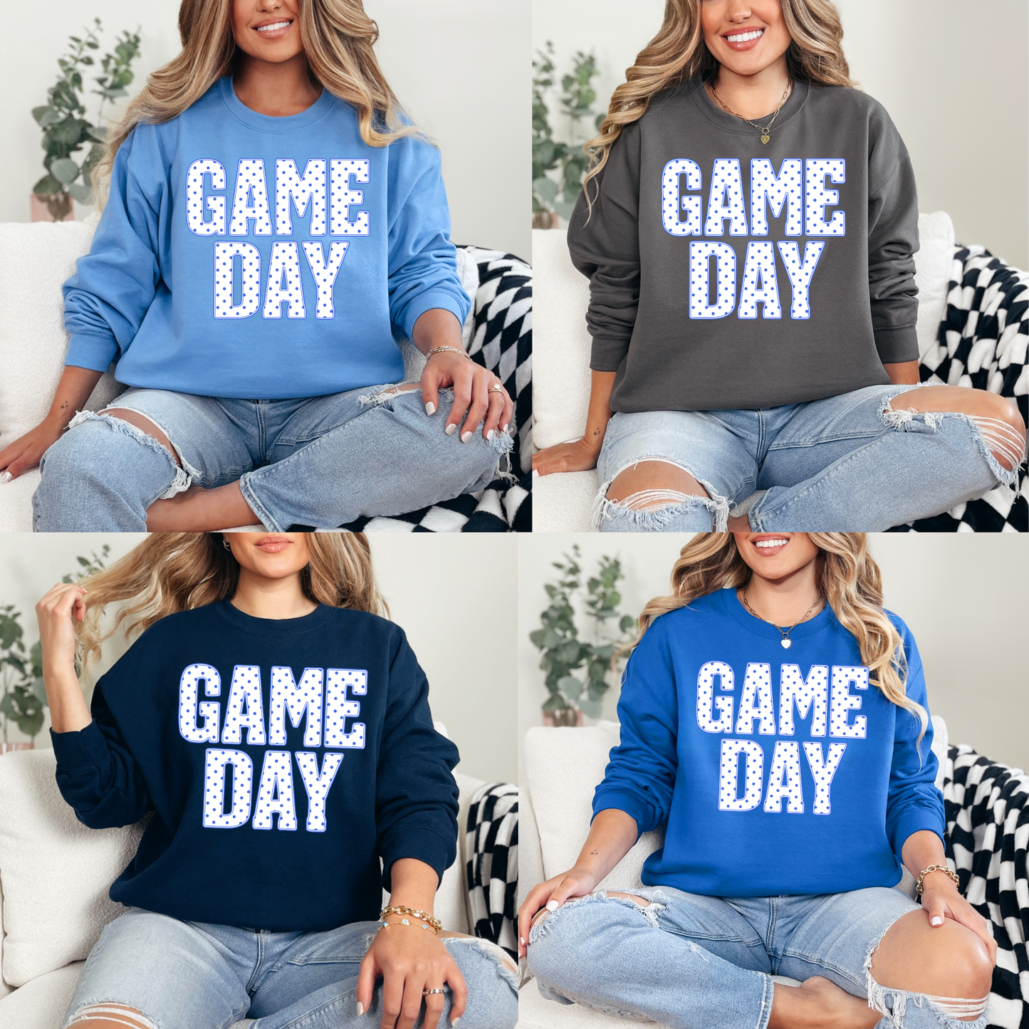 Baseball Mother's Day Collection - GAME DAY - (Tee- Shirt - Crewneck Sweatshirt or Hooded Sweatshirt)