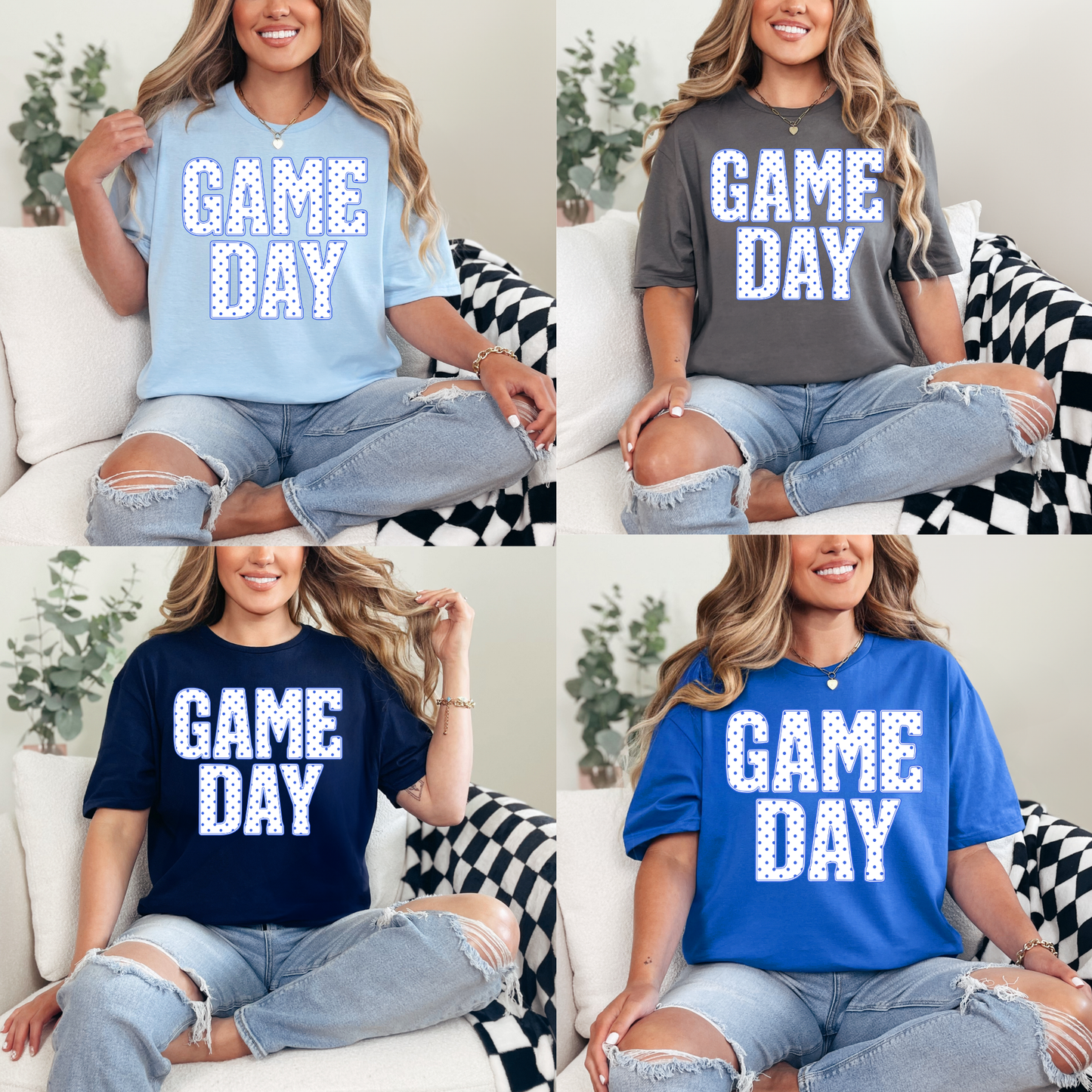 Baseball Mother's Day Collection - GAME DAY - (Tee- Shirt - Crewneck Sweatshirt or Hooded Sweatshirt)