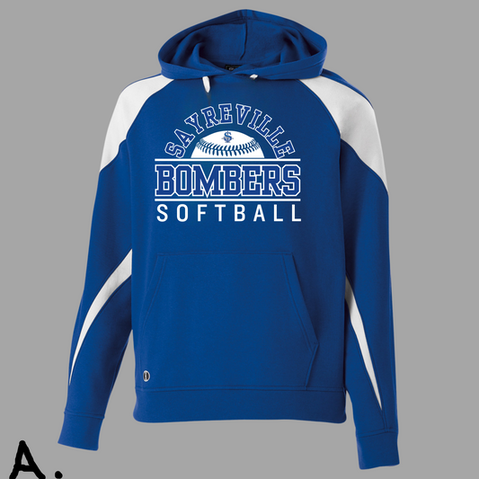Softball 023 - Holloway Unisex Momentum Team Hooded Fleece Sweatshirt