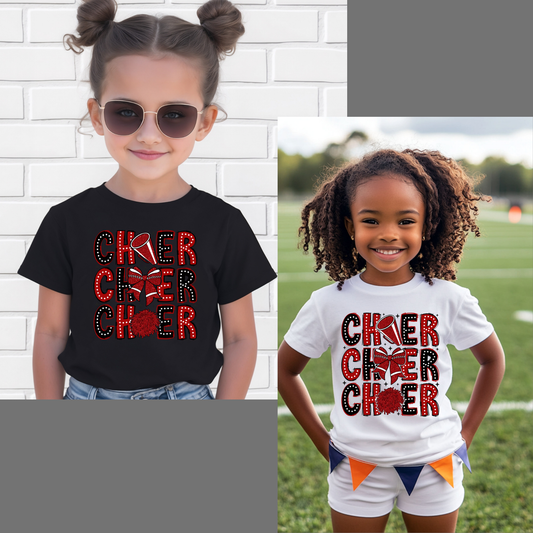 031 -SSA- CHEER CHEER CHEER - T-Shirt