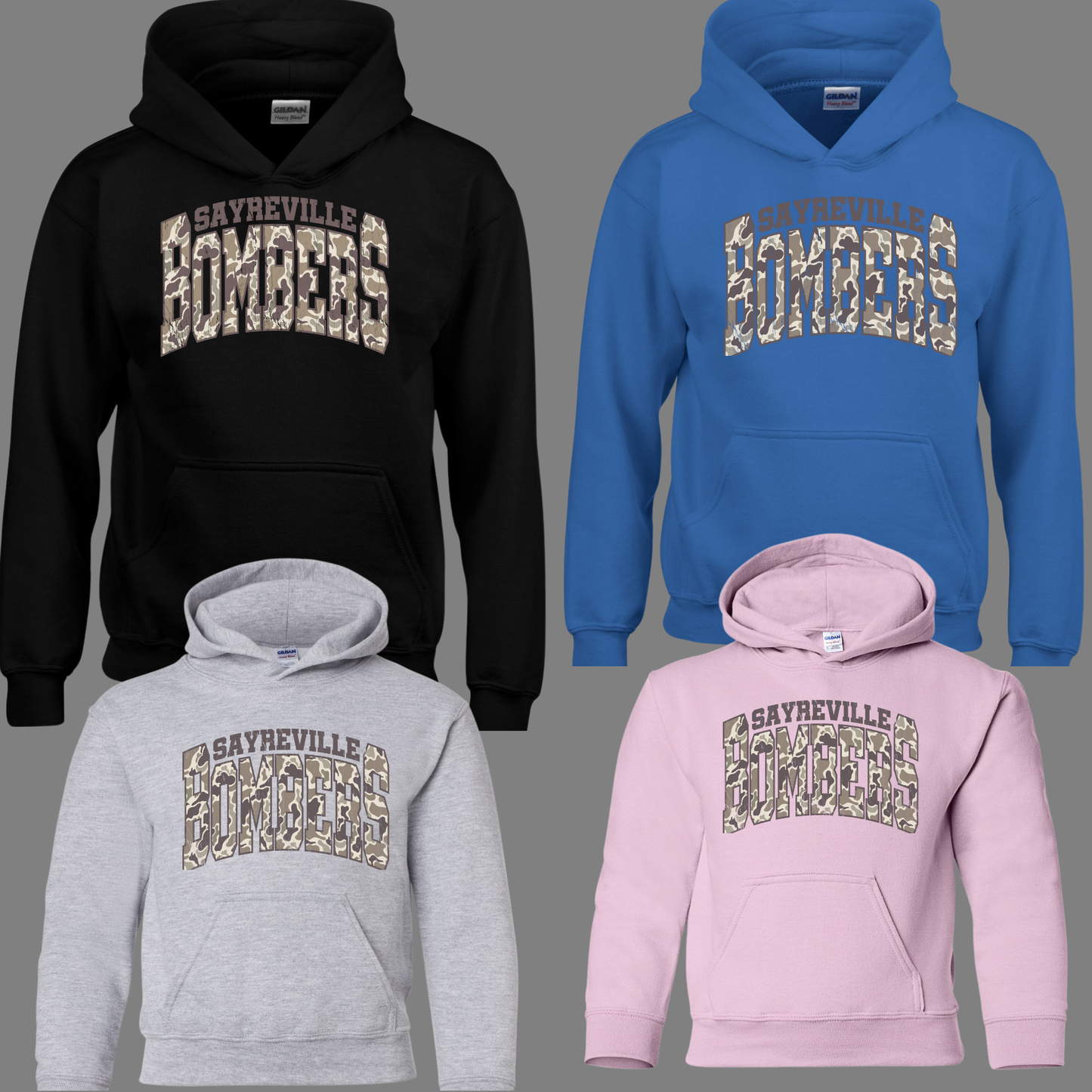 Wrestling 028 - SAYREVILLE BOMBERS in CAMO