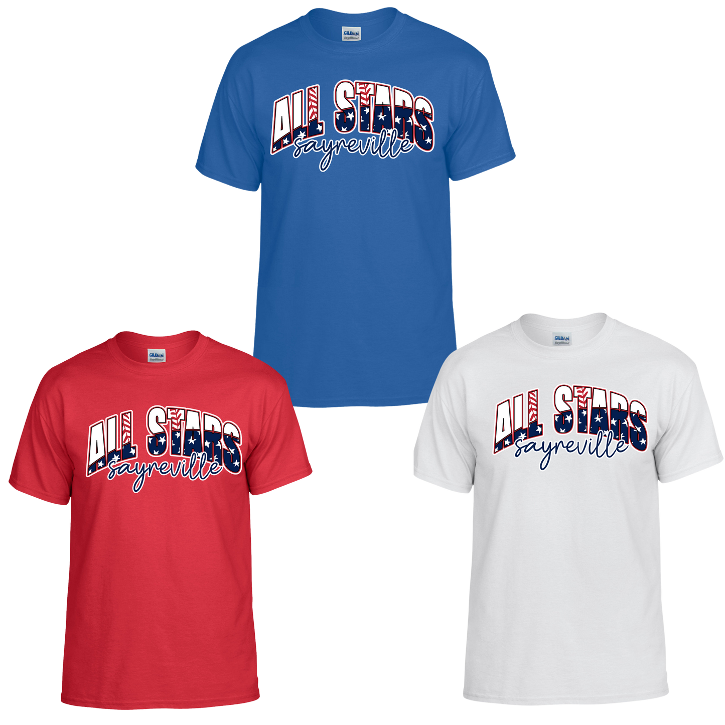 Sayreville All Star -All Star Sayreville -  Tee Shirt