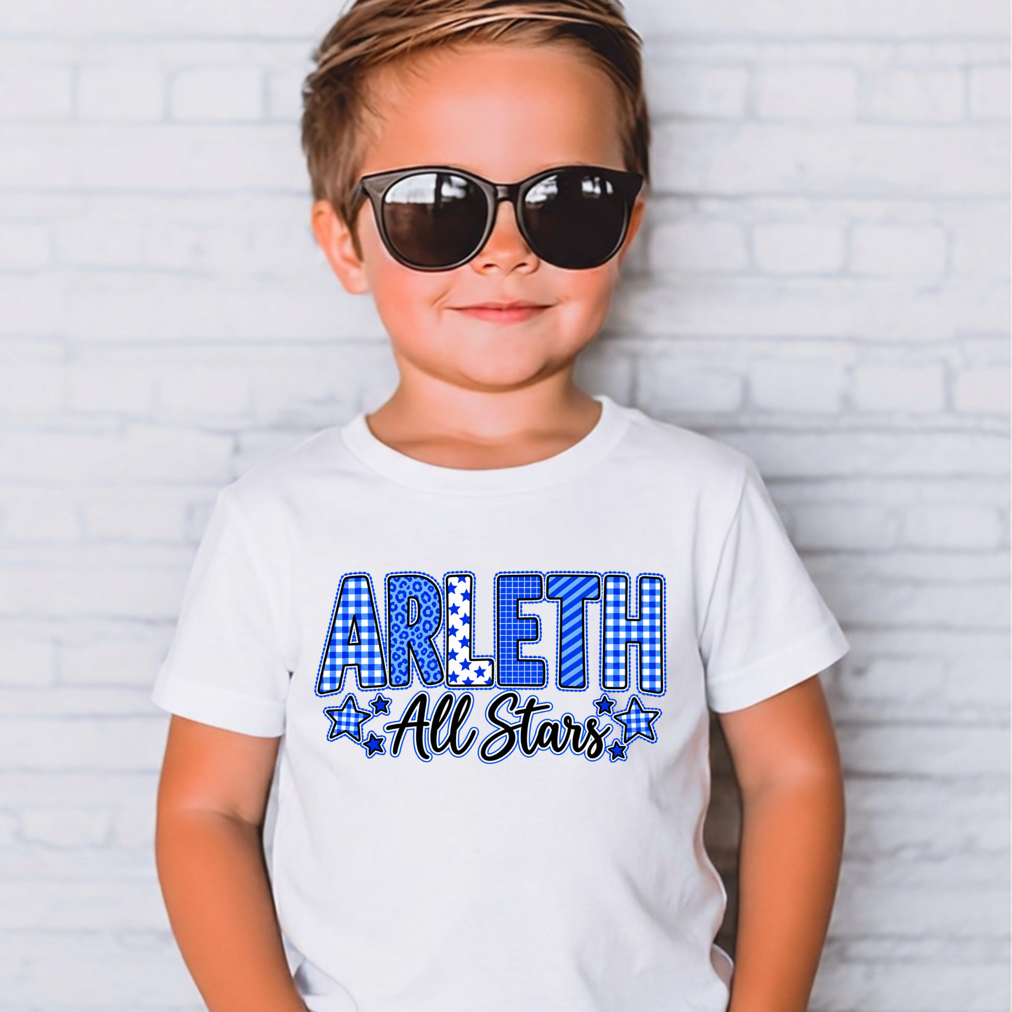 Arleth 001 - ARLETH All Stars (patches design) Tee Shirt, Crew neck Sweatshirt, or Hooded Sweatshirt