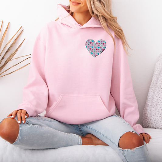 Designer Heart - Tee-shirt - Crewneck or Hooded Sweatshirt