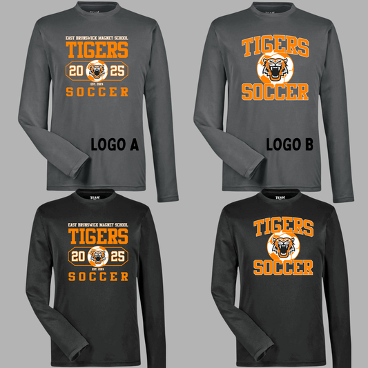 Tigers Soccer 005 - Performance LONG SLEEVE Shirt (Dri Fit)