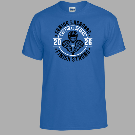 LAX- SENIOR - Crewneck Sweatshirt or Hooded Sweatshirt or Tee Shirt