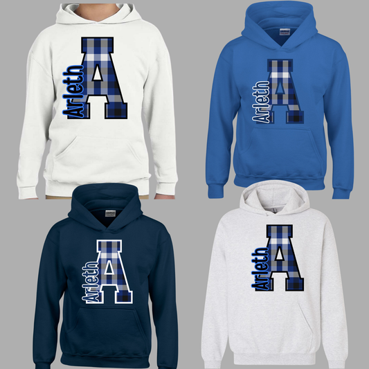 Arleth - 009 - Plaid A - HOODED SWEATSHIRT