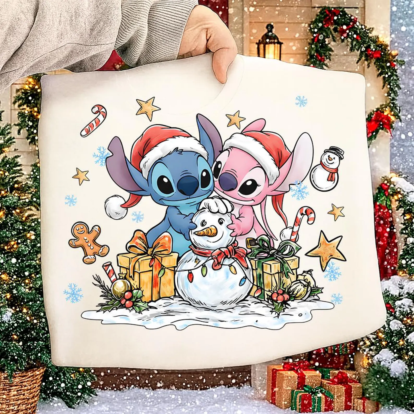 013 - Stitch and friends- Tee-shirt - Crewneck or Hooded Sweatshirt