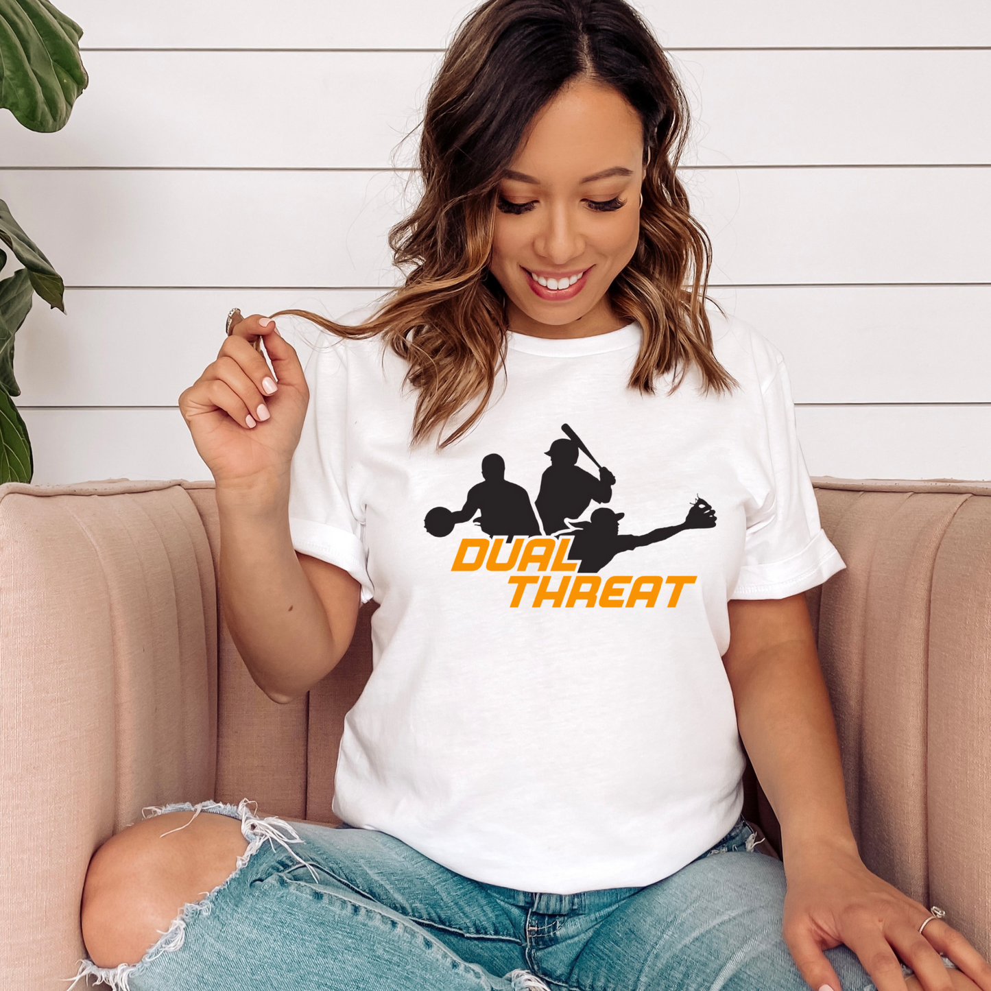 Dual Threat 001 - Soft style Unisex Tee Shirt