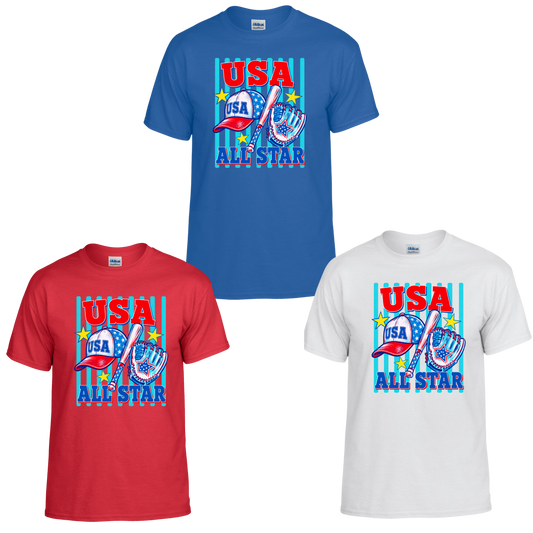 Sayreville All Star -USA ALL STAR - Tee Shirt