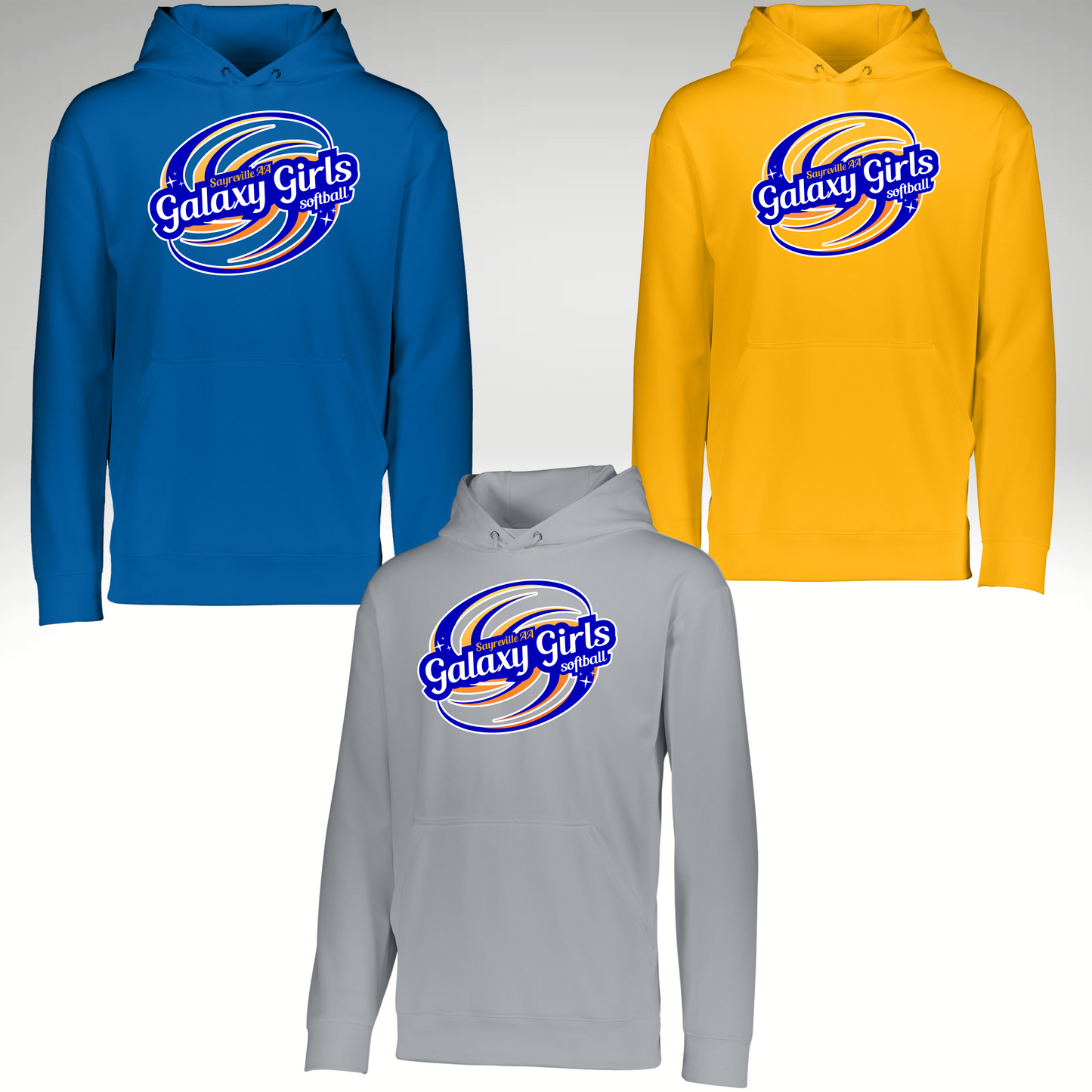 Galaxy Girls 015 - Augusta Performance Hooded Sweatshirt Dri Fit