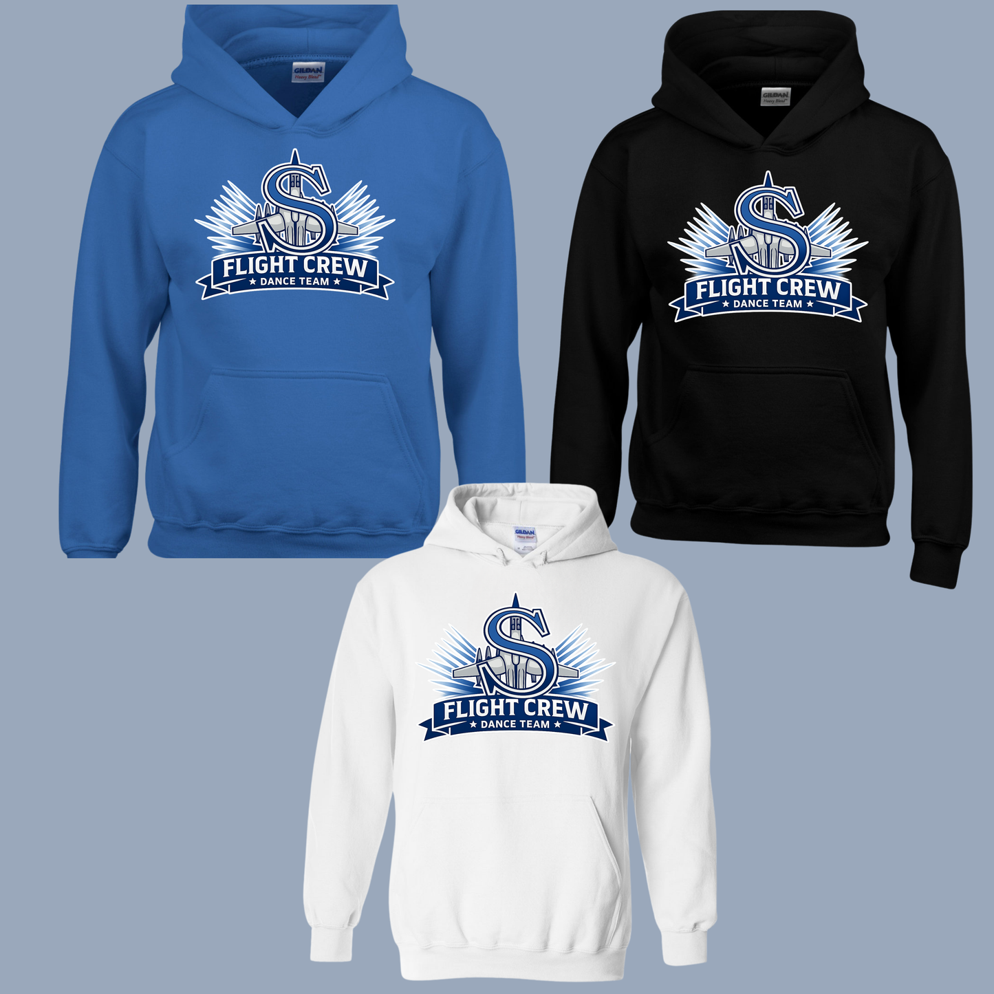 Flight Crew Dance Team 004 - Fleece Hooded Sweatshirt
