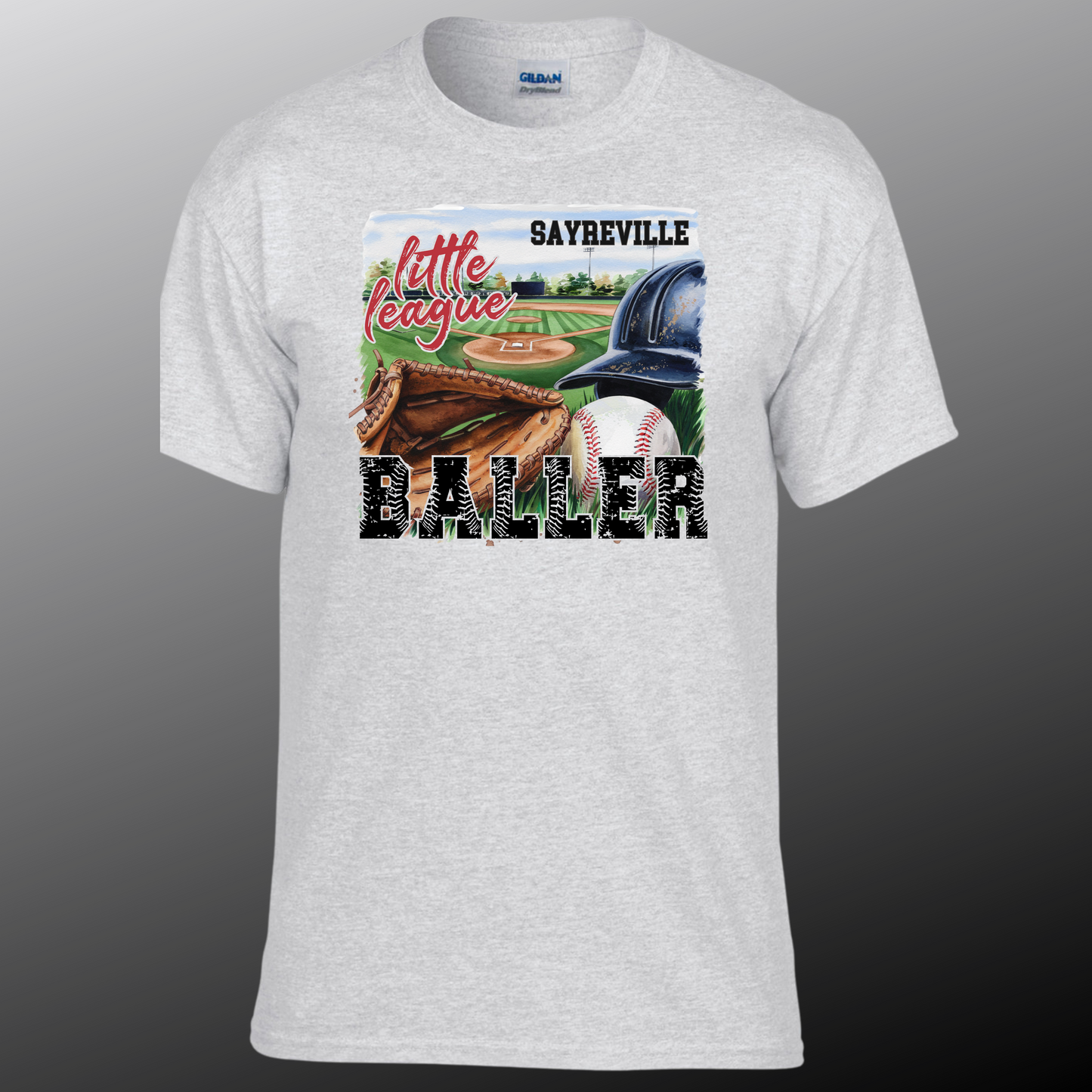 SLL 16 -Sayreville Little League - Little League Baller Tee shirt