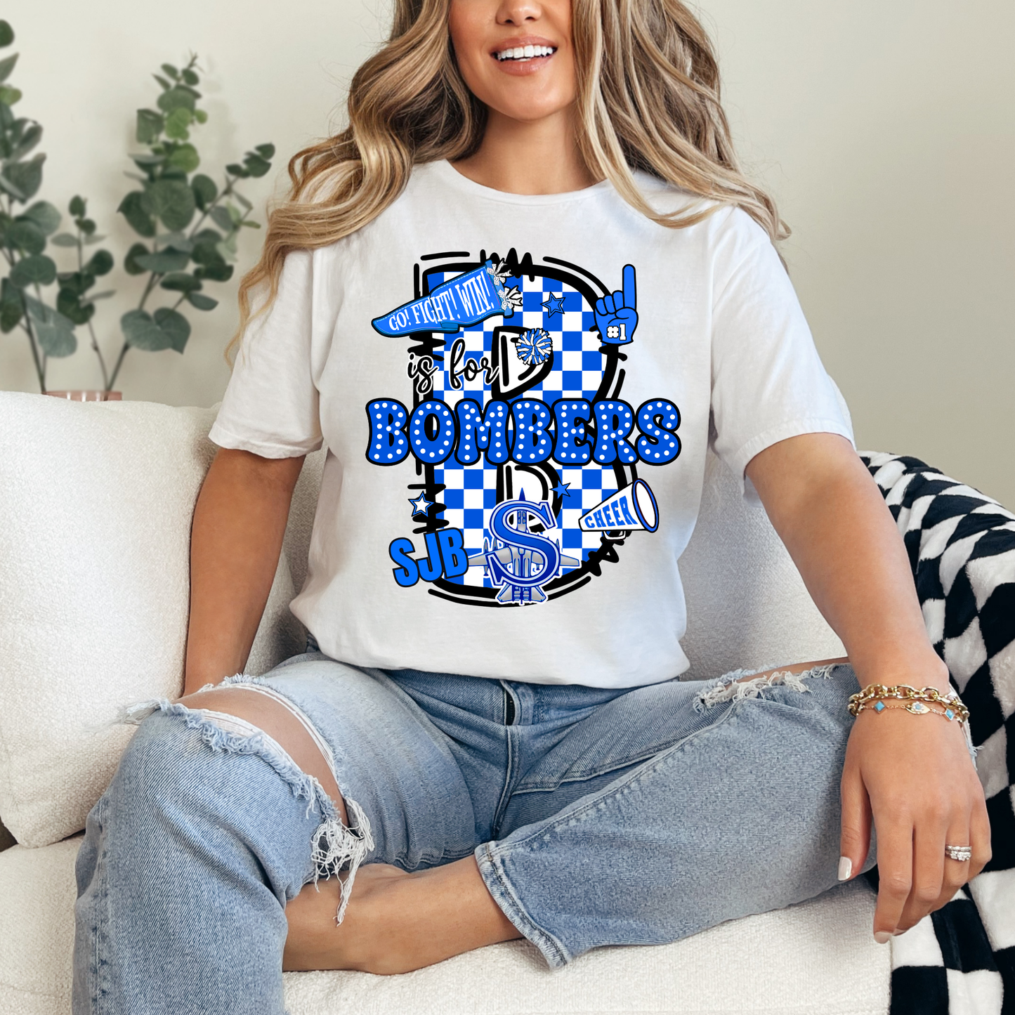 Soccer 022- BOMBERS SMS - SJB - SHS - Tee shirt