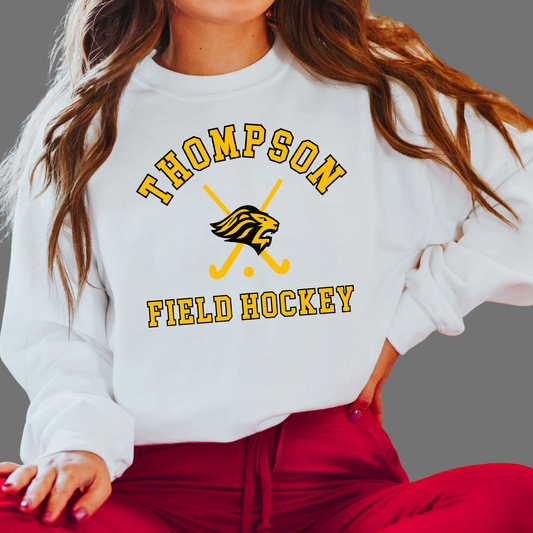 Thompson FH 004- Cotton Fleece Crewneck Sweatshirt - White