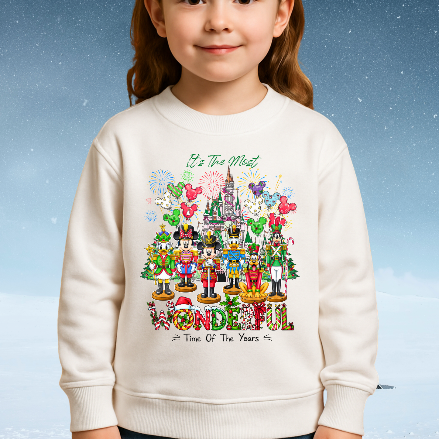 023 - Nutcracker Mickey and Friend - Tee-shirt - Crewneck or Hooded Sweatshirt