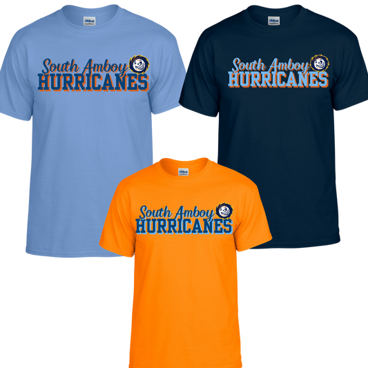 Hurricanes - Hurricanes Baseball Script -Tee-Shirt