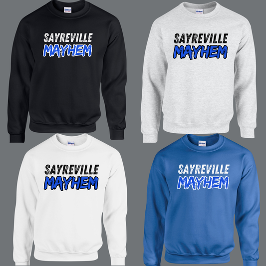 Sayreville MAYHEM Soccer 07 - Crew Neck Sweatshirt