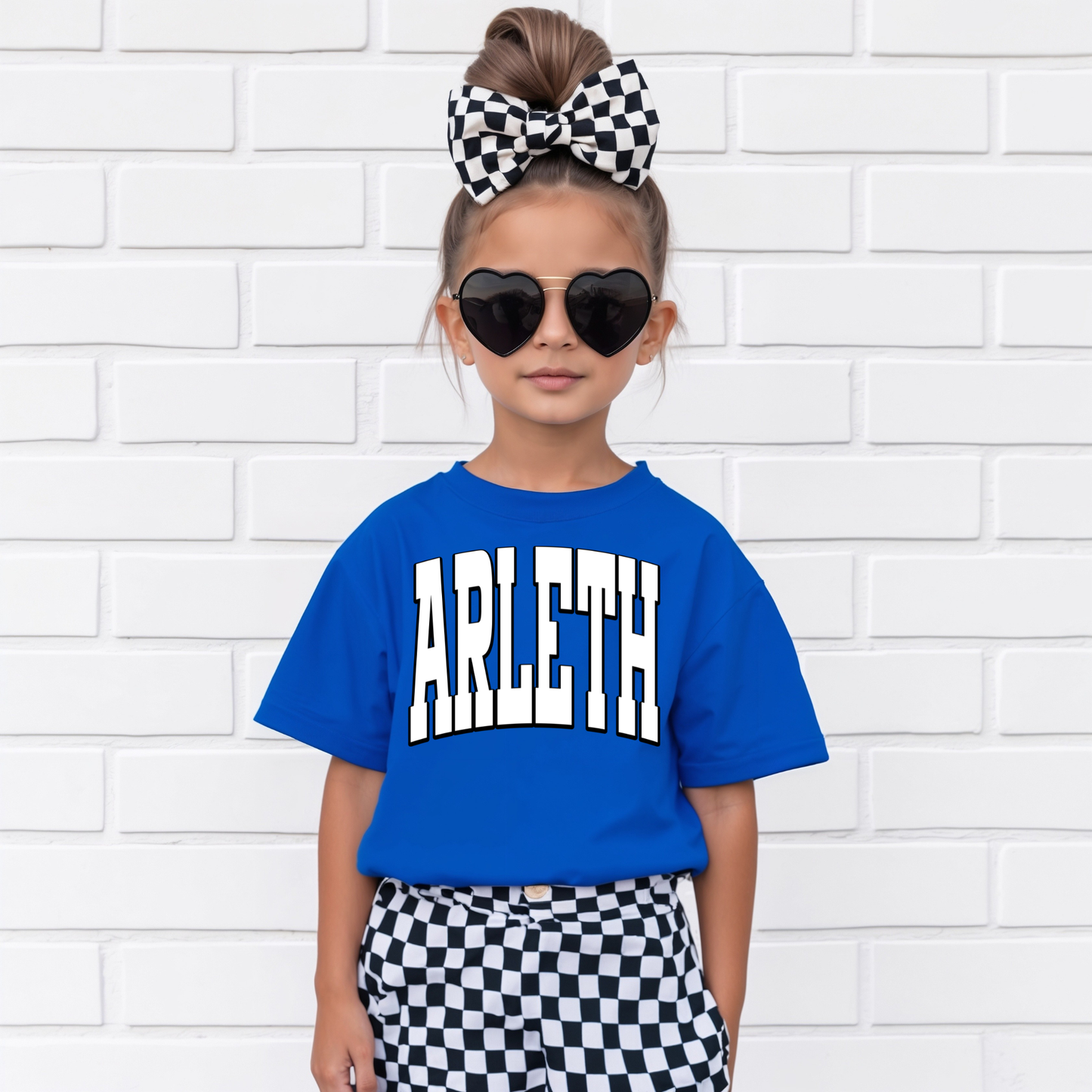 Arleth 021 - ARLETH Wording - Tee Shirt, Crew neck Sweatshirt, or Hooded Sweatshirt