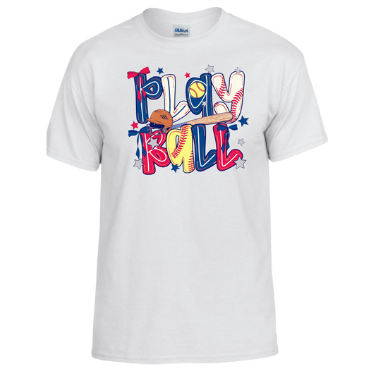 Sayreville All Star -Play Ball - Tee Shirt