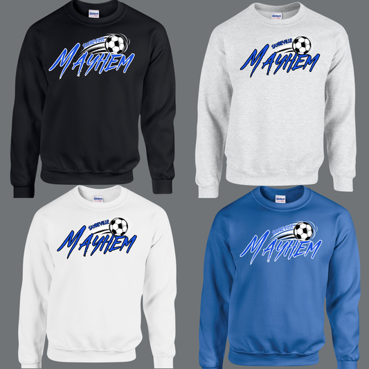 Sayreville MAYHEM Soccer 08- Crew Neck Sweatshirt