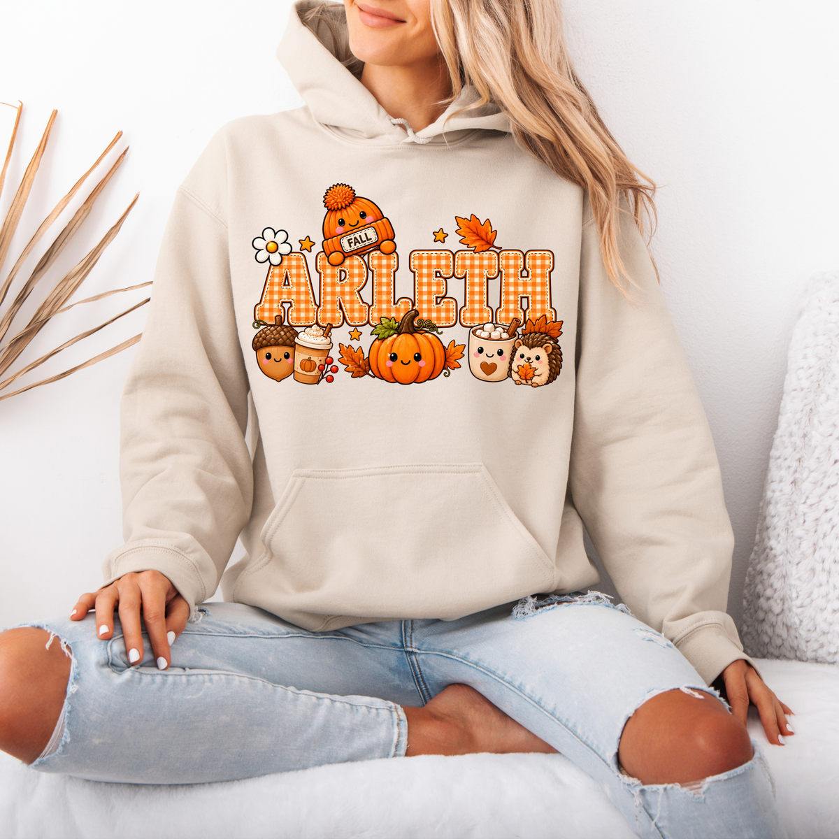 Arleth 025 - Arleth Fall- Tee Shirt, Crew neck Sweatshirt, or Hooded Sweatshirt
