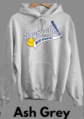 Adult & Youth - Cotton\Poly Blend hooded Sweatshirt - ASH GREY