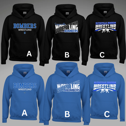 Wrestling 003 - Sayreville HS Wrestling - HOODED Sweatshirt