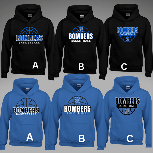 BGB 003 - Sayreville Basketball Designs - HOODED Sweatshirt