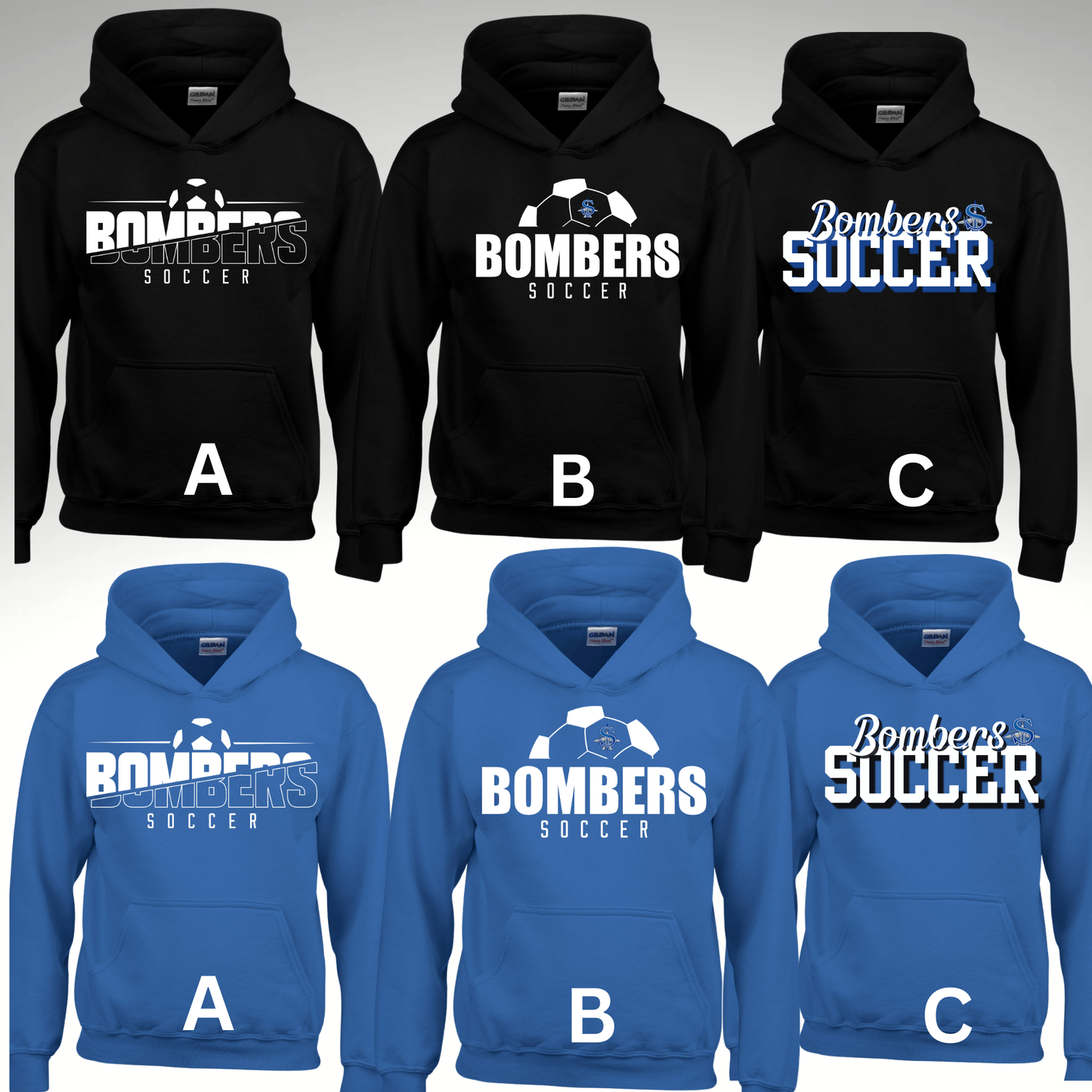 Soccer 004 -Fleece Hooded Sweatshirt