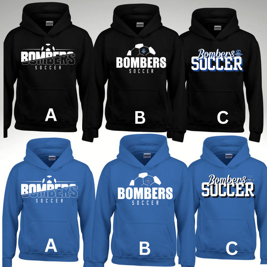 Soccer 004 -Fleece Hooded Sweatshirt
