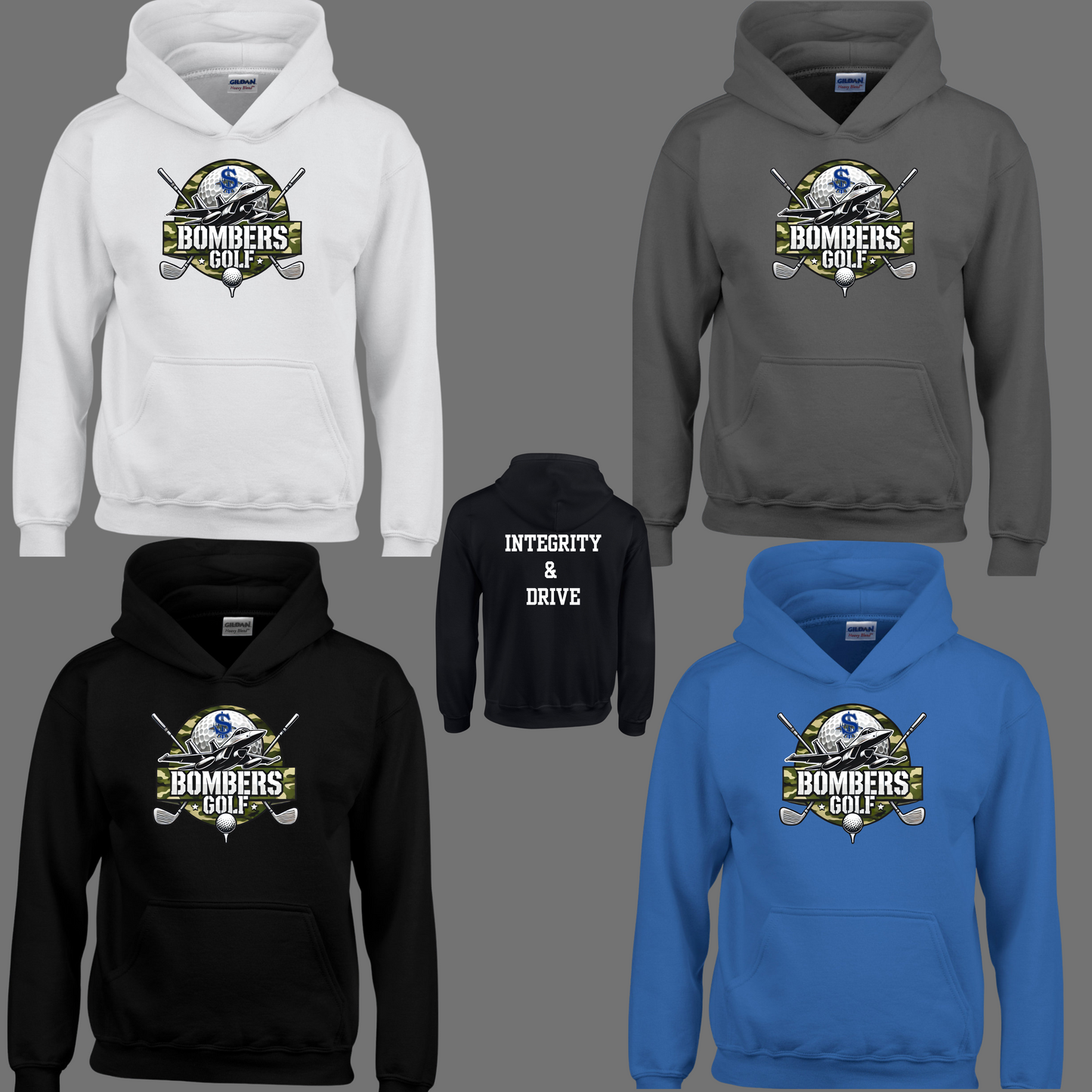 SBG  03 - Unisex Hooded Sweatshirt -Fleece/Cotton/Poly Blend