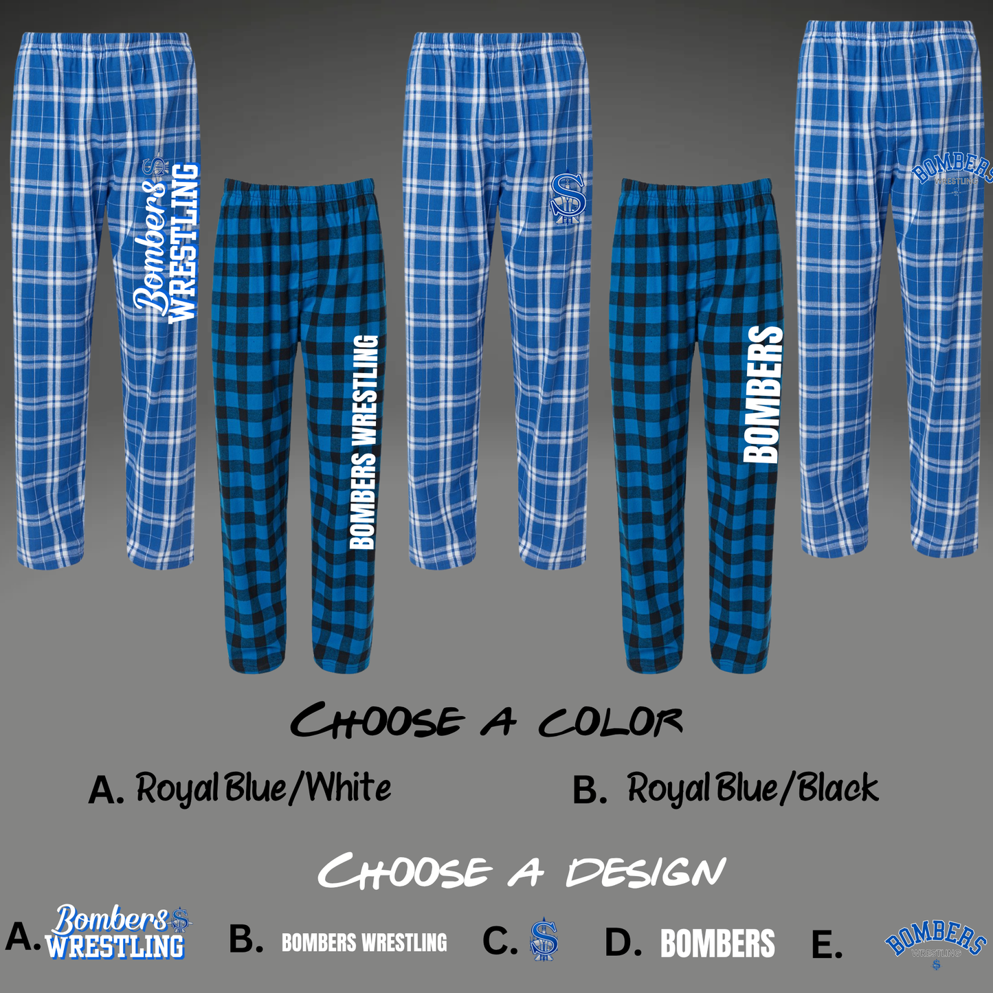 Wrestling 008 - Pajama Pants