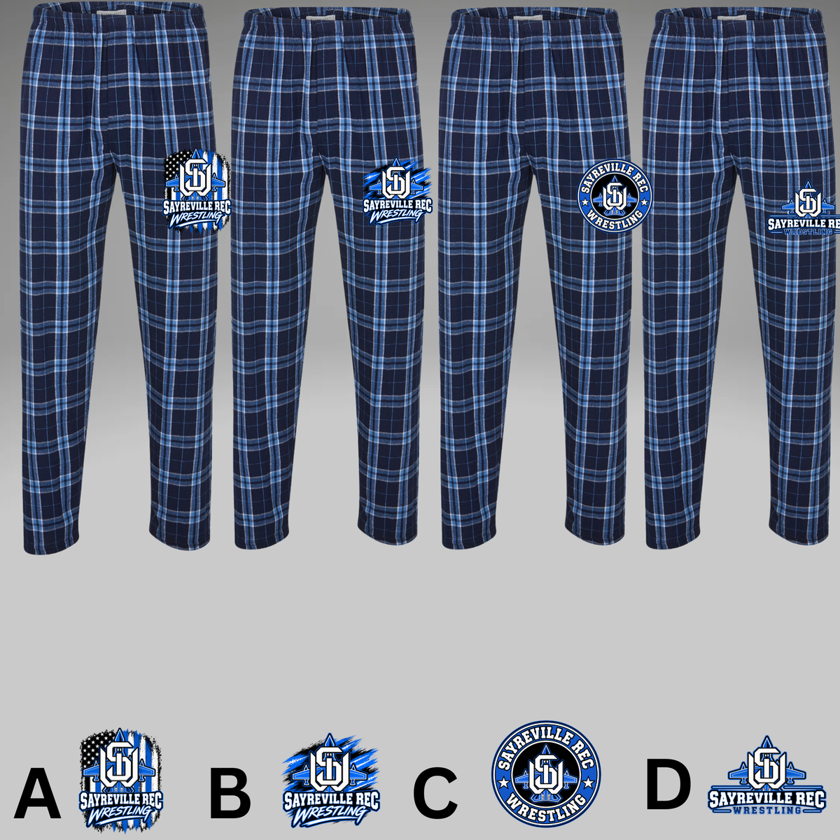 Rec Wrestling 004 -Boxcraft Pajama Pants