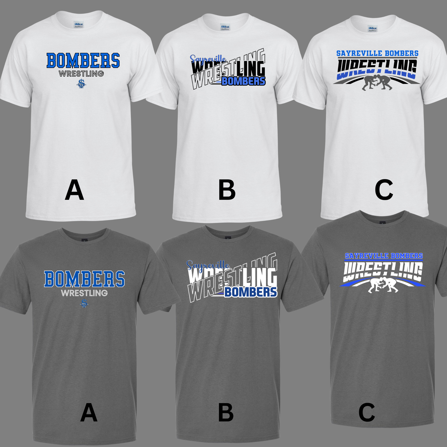 Wrestling 001 - Sayreville HS Wrestling -Tee-Shirt