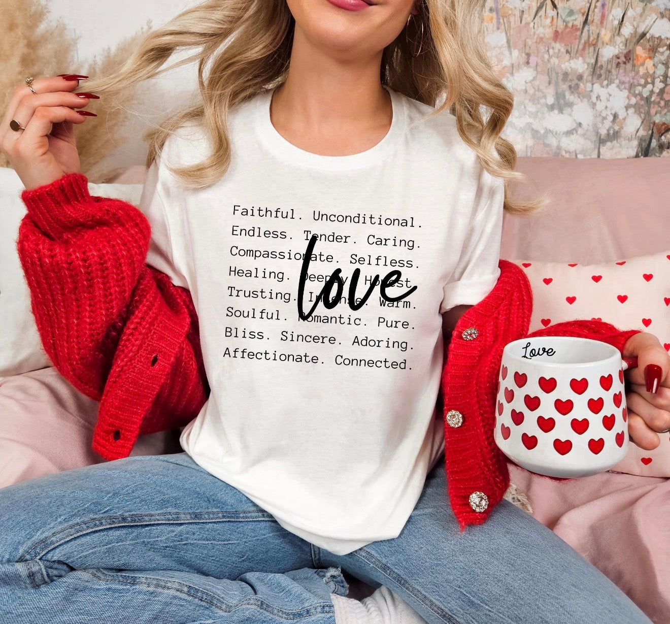 Love- Tee-shirt - Crewneck or Hooded Sweatshirt