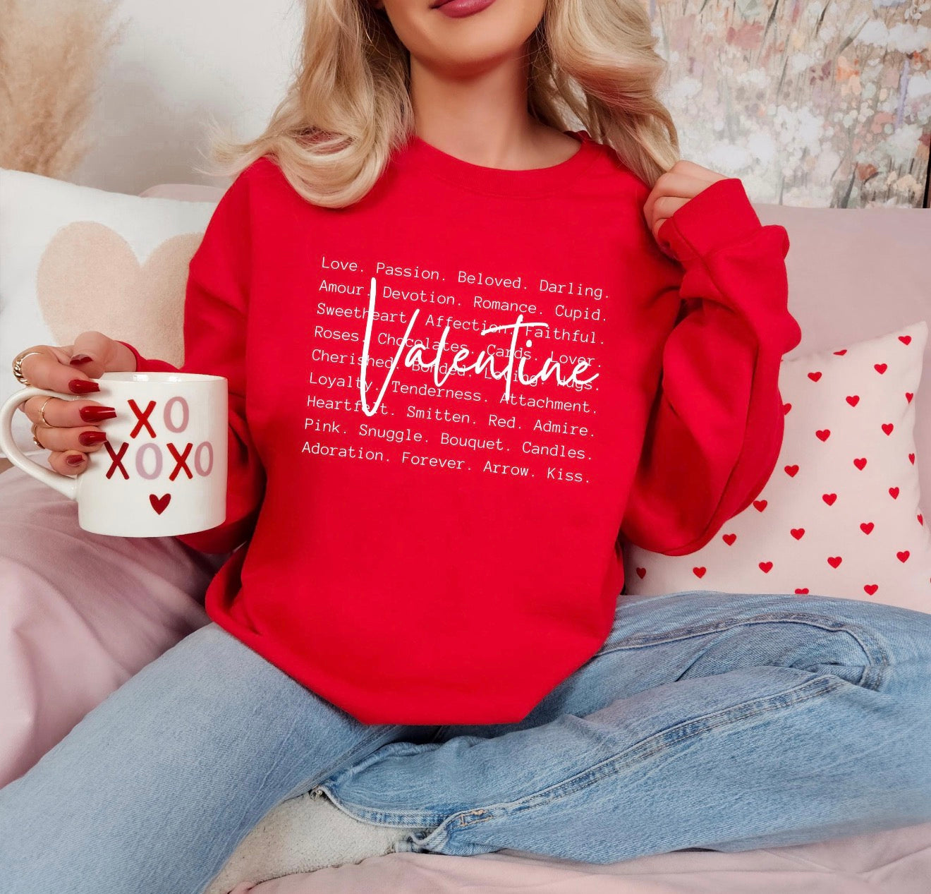 Valentine - Tee-shirt - Crewneck or Hooded Sweatshirt