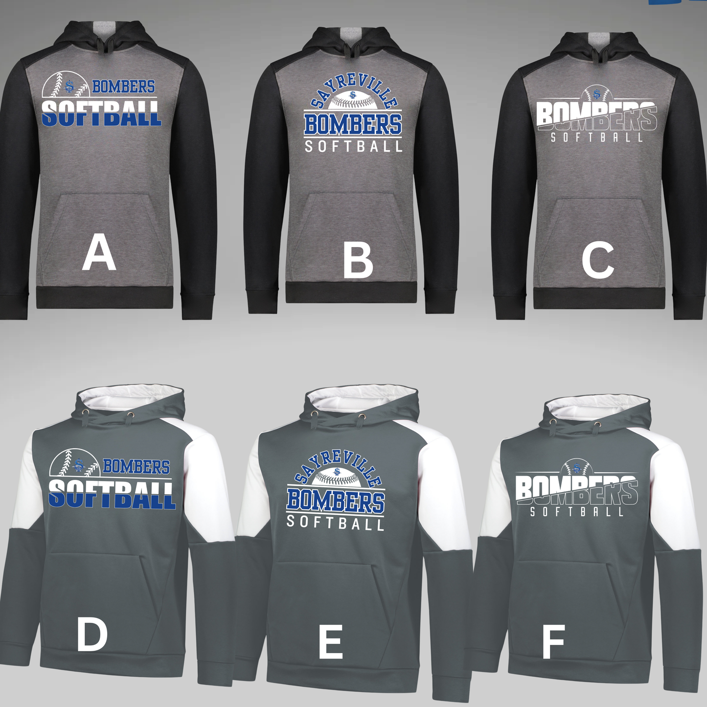 Softball 009 - Holloway Unisex Adult Momentum Team Hooded Sweatshirt (Performance Fleece)