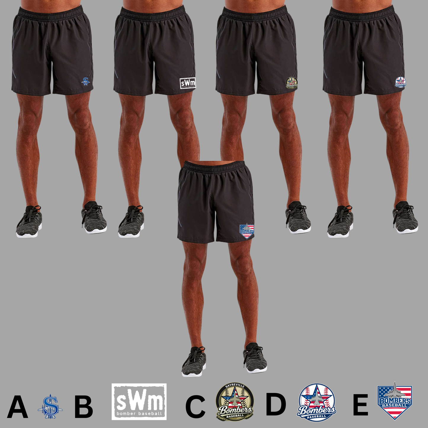 017- Baseball - Tri Dri Men's Training Shorts
