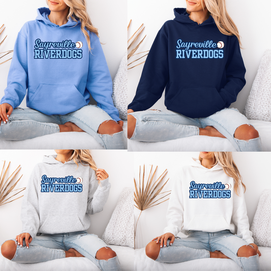 SBC 011- RIVERDOGS - Script wording Hooded Sweatshirt