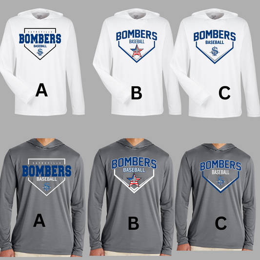 005 -Adult & Youth Unisex Performance Hooded Long Sleeve Shirt (Dri Fit)