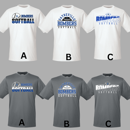 Softball 002 - Team 365 Unisex Performance T-Shirt (Dri Fit)