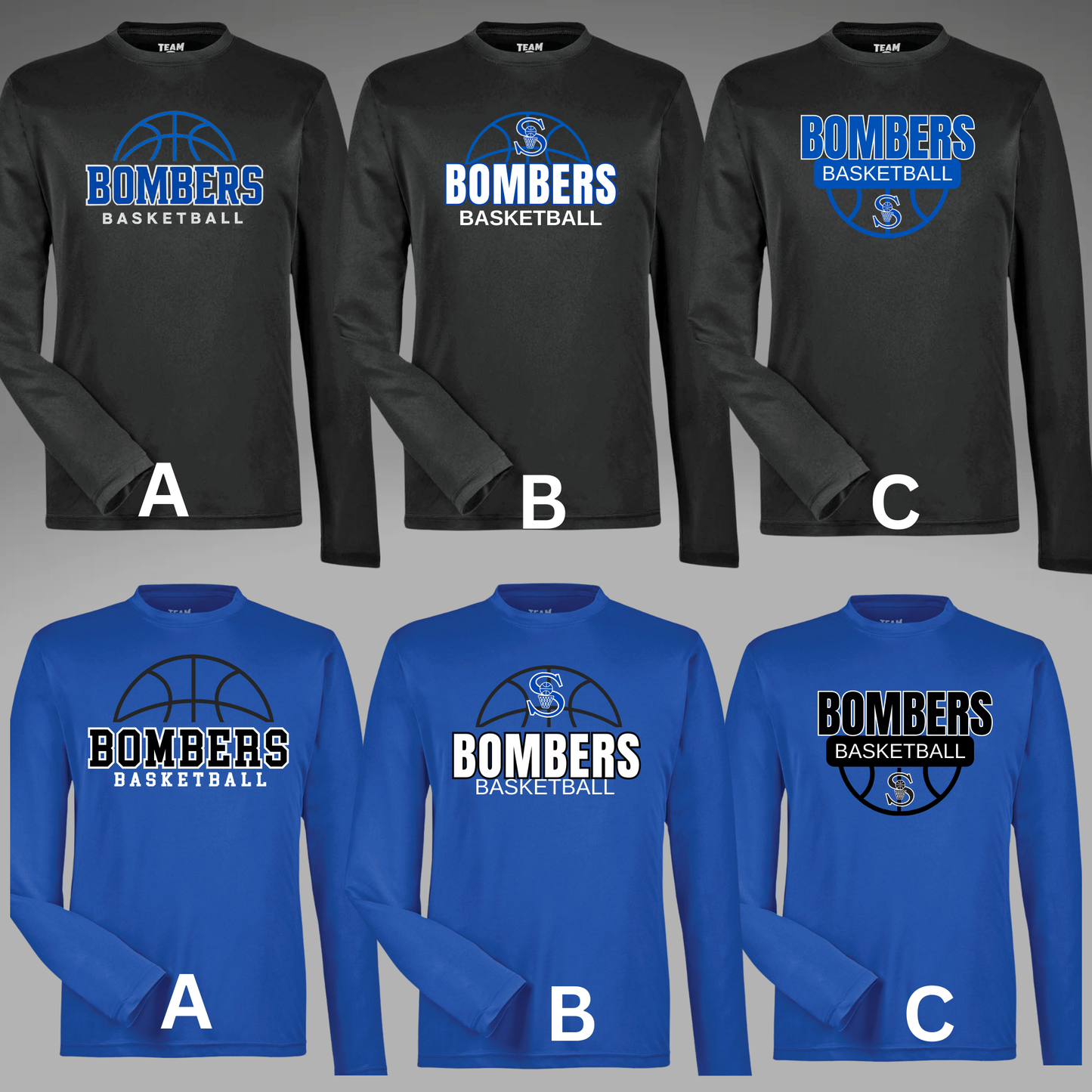 BGB 014 - Long Sleeve Performance shirt (Team 365) dri fit