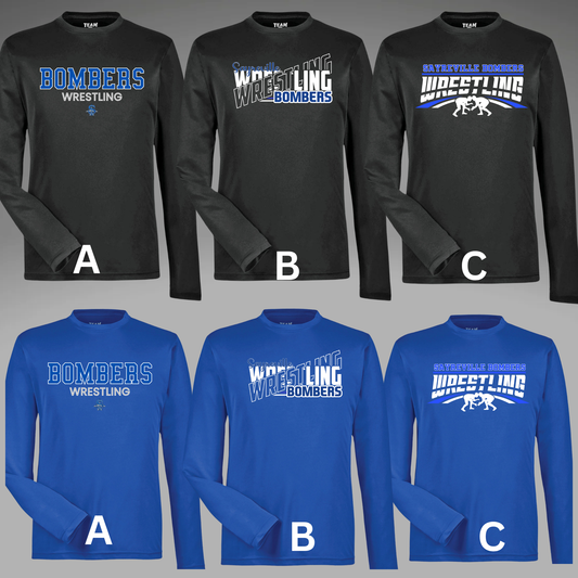 Wrestling 004 - Sayreville HS Wrestling - Long Sleeve Performance Shirt