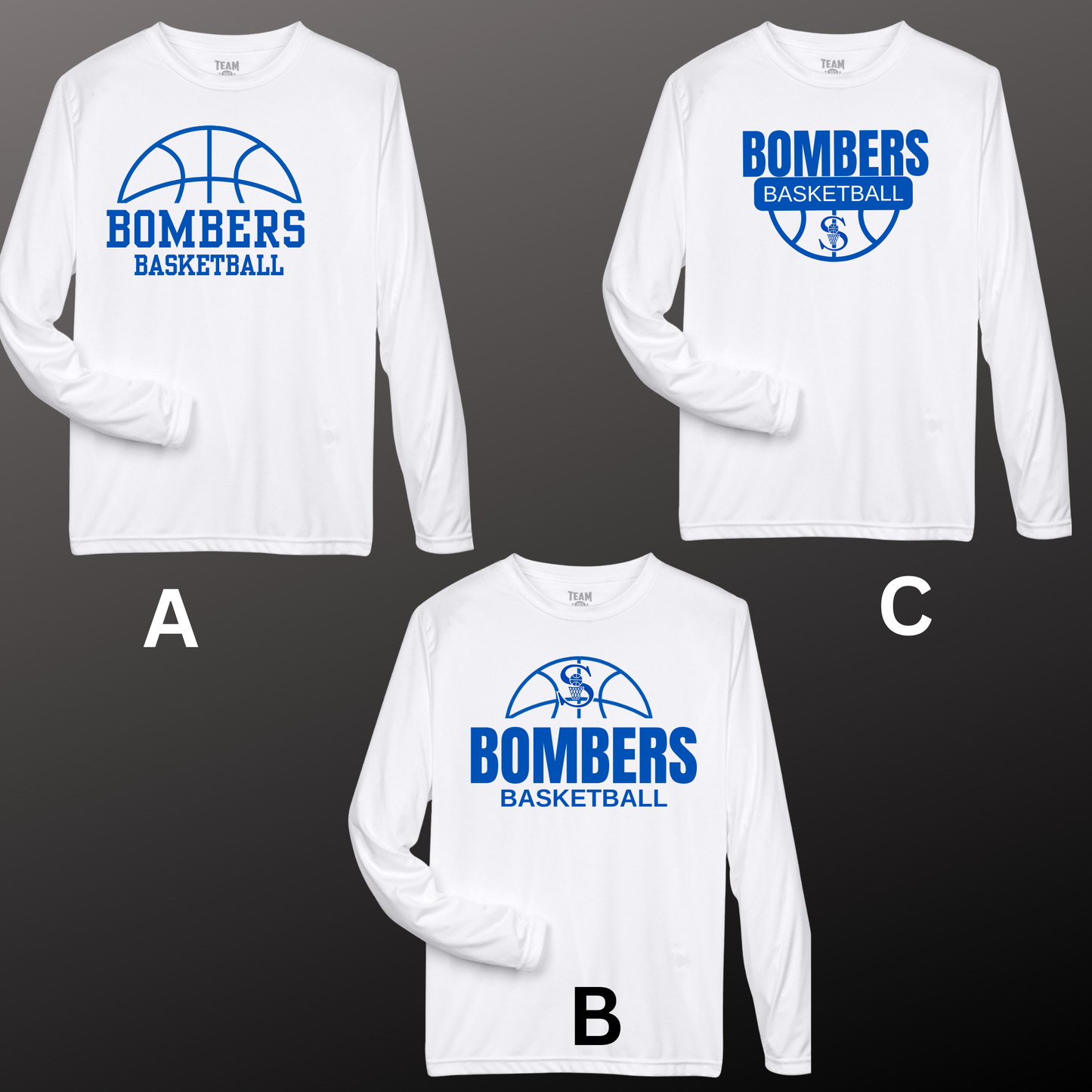 BGB 014 - Long Sleeve Performance shirt (Team 365) dri fit