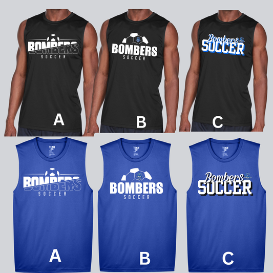 Soccer 010- Men's Performance Tank Top - Dri Fit