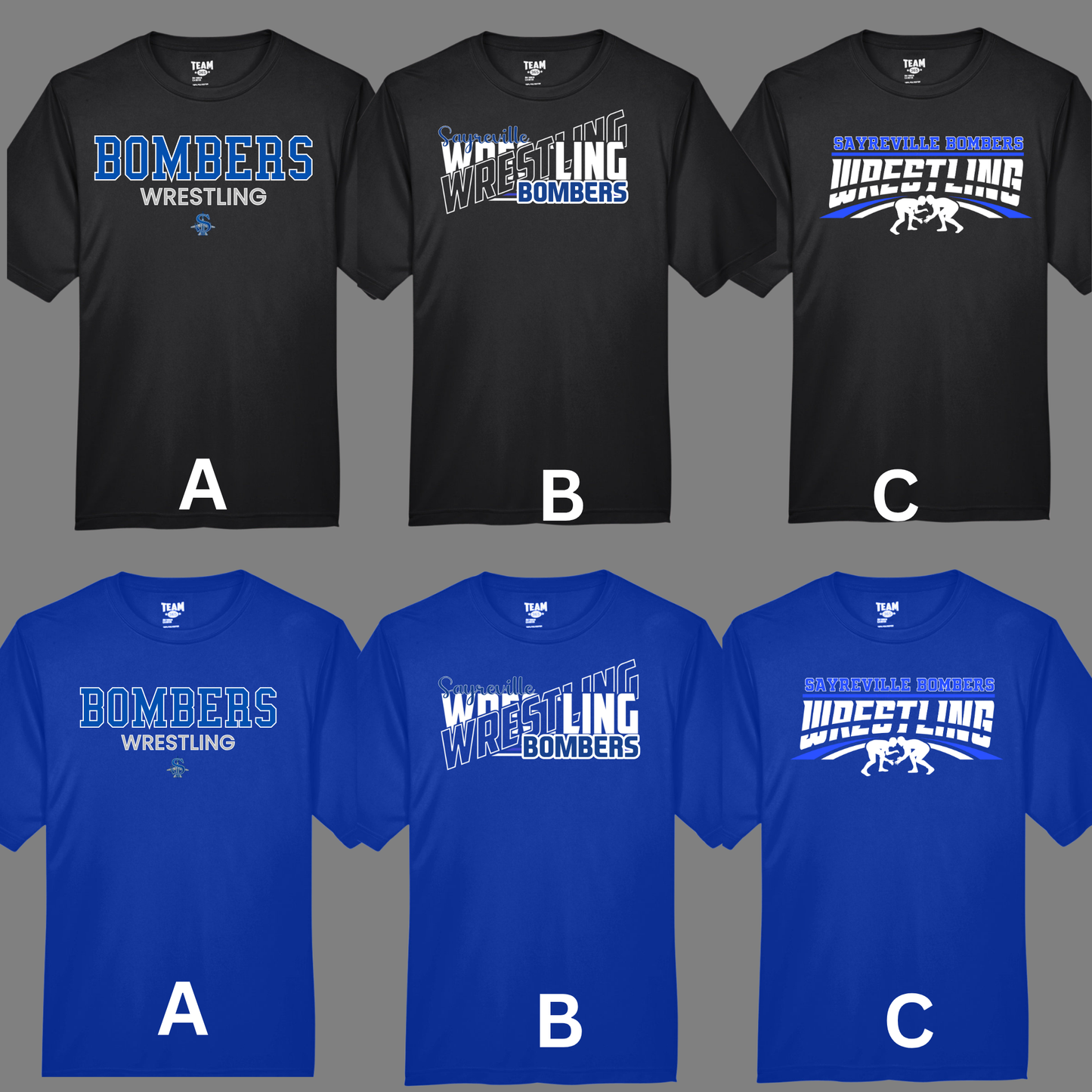 Wrestling 005 - Sayreville HS Wrestling - Performance Dri Fit Tee shirt