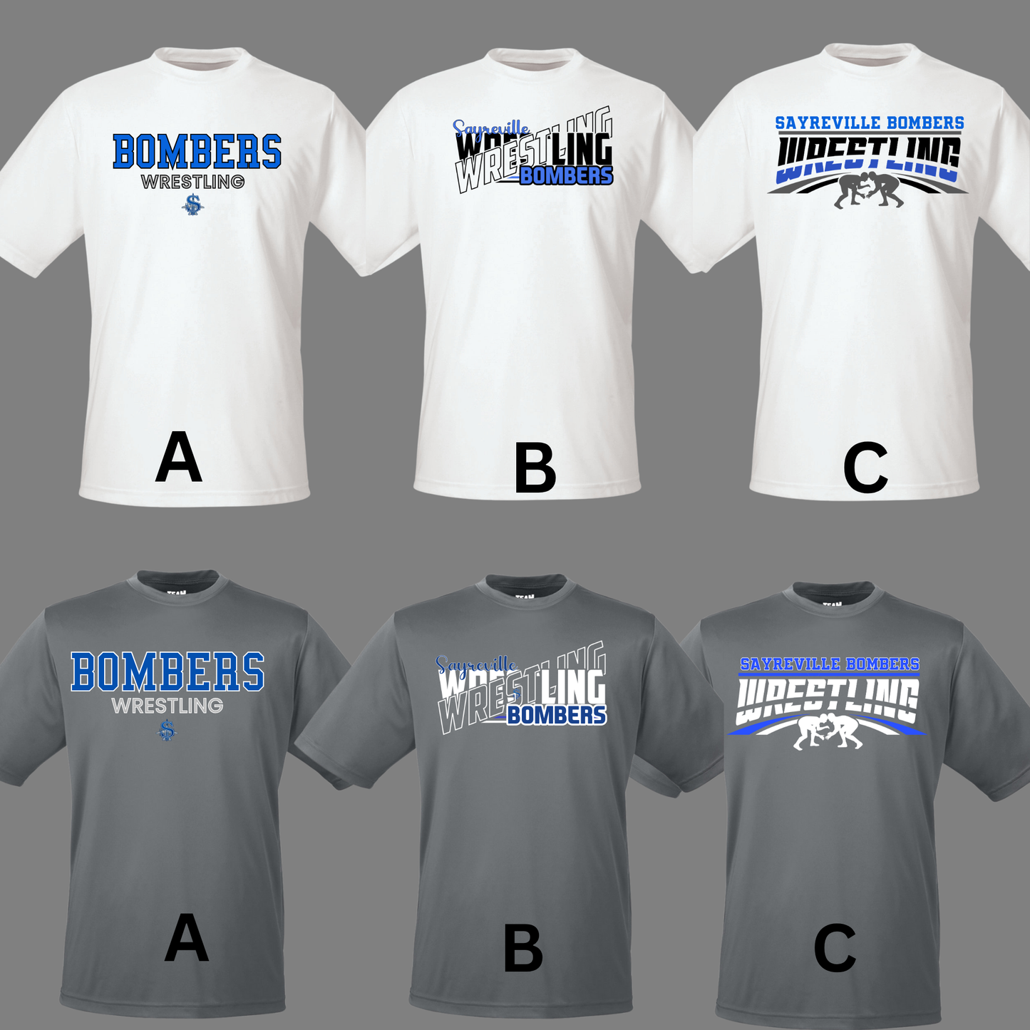 Wrestling 005 - Sayreville HS Wrestling - Performance Dri Fit Tee shirt